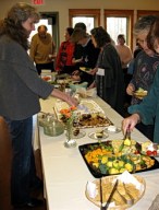 Friends gather for potluck monthly