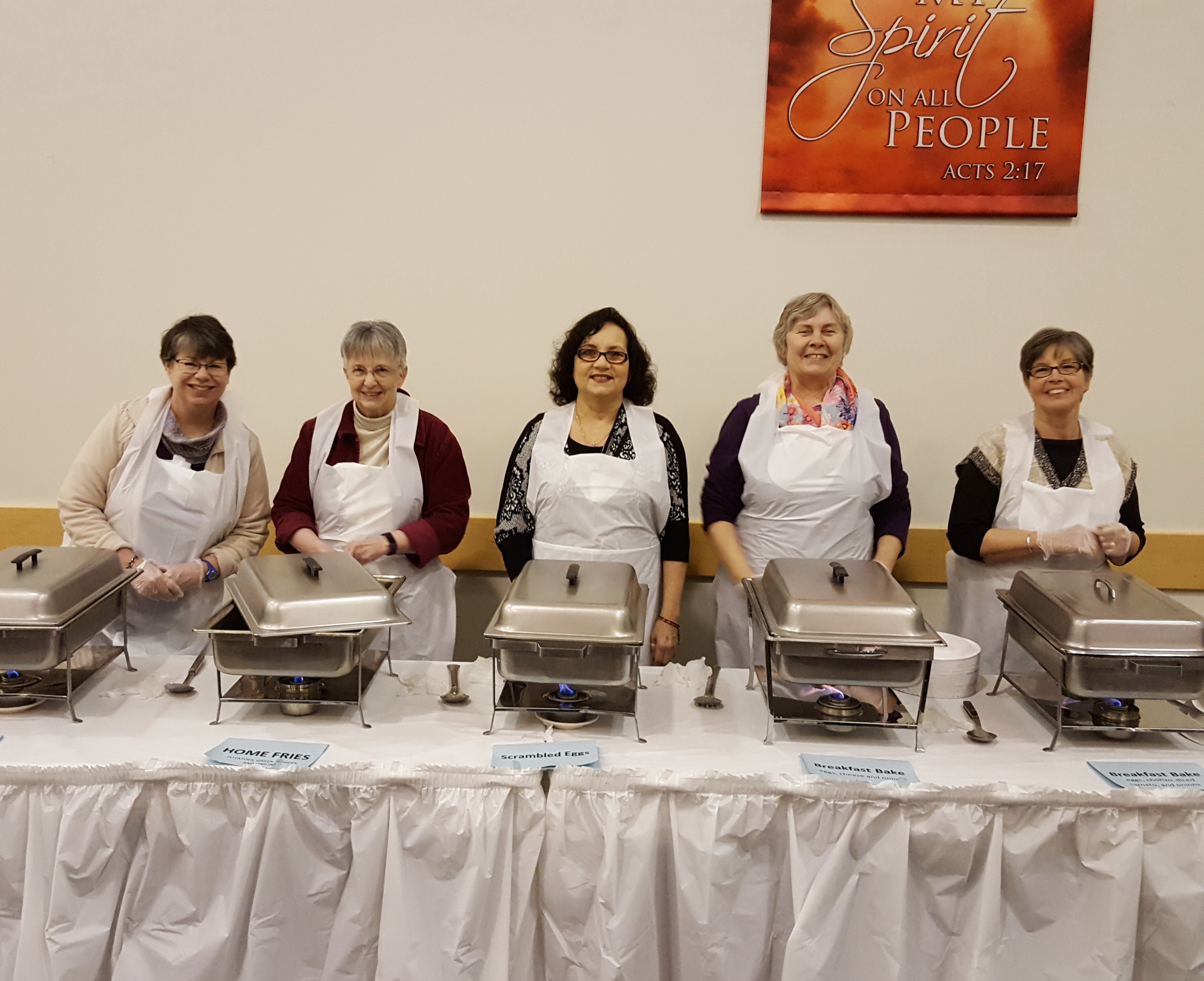 Red Cedar Friends assisted in serving breakfast for the 2017 Martin Luther King, Jr., breakfast sponsored by ACTION of Greater Lansing